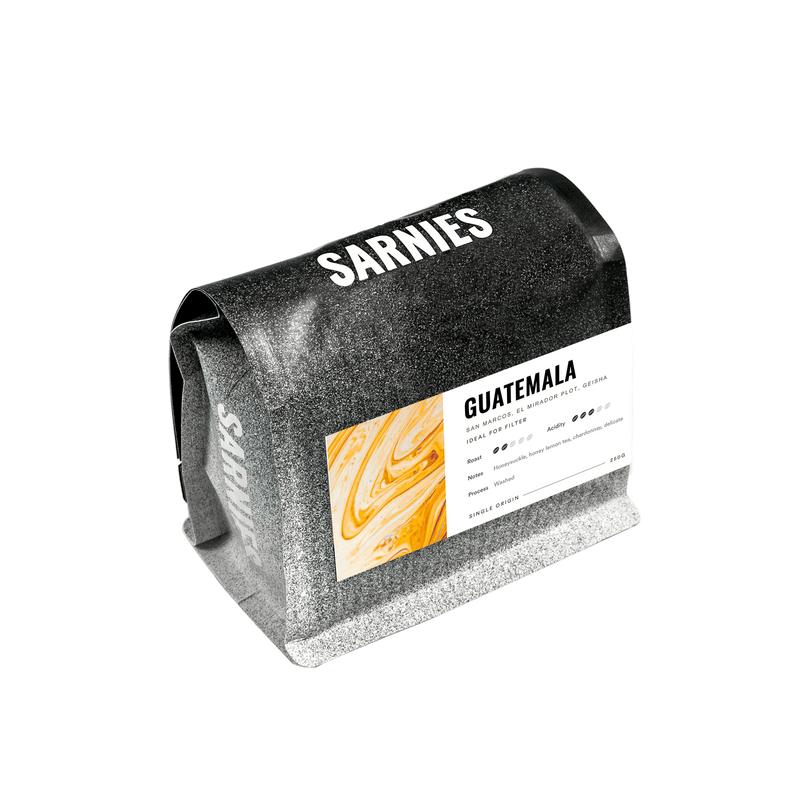 Guatemala El Mirador,Finca El Platanillo, Geisha Washed